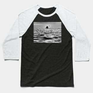 Black and white kayak Baseball T-Shirt